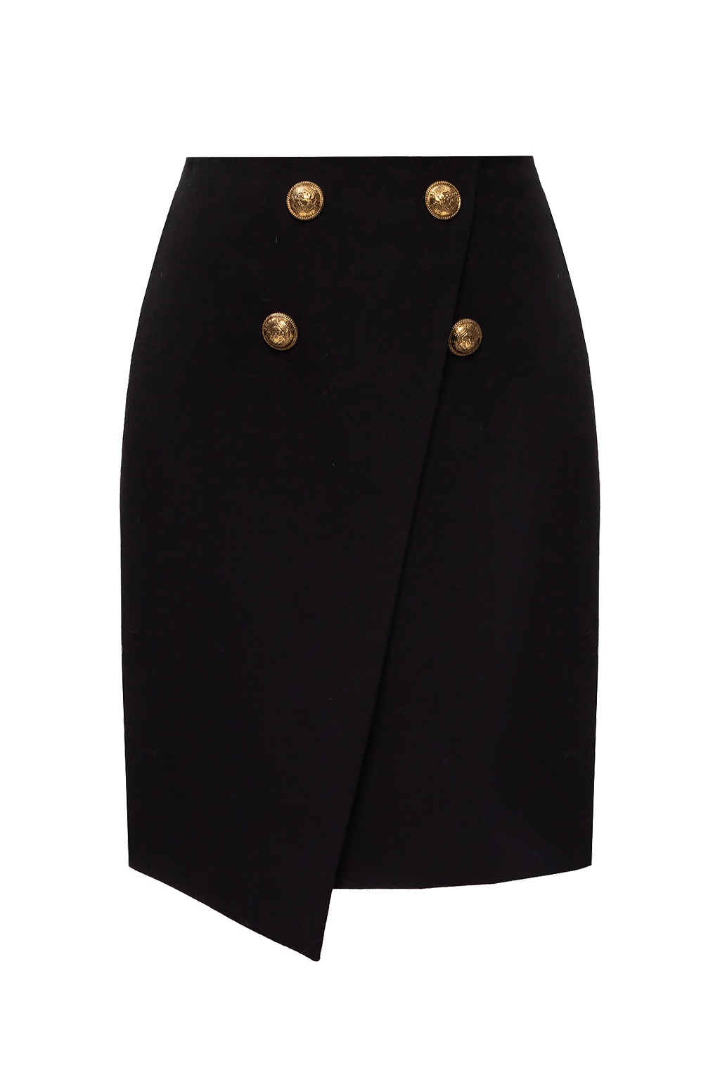 Balmain black discount skirt